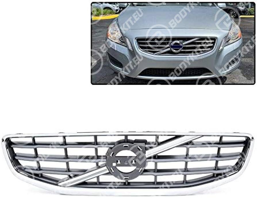 Kratka chłodnicy do Volvo S60, roczniki 2010–2013 Kratka chłodnicy do Volvo S60 2010–2013