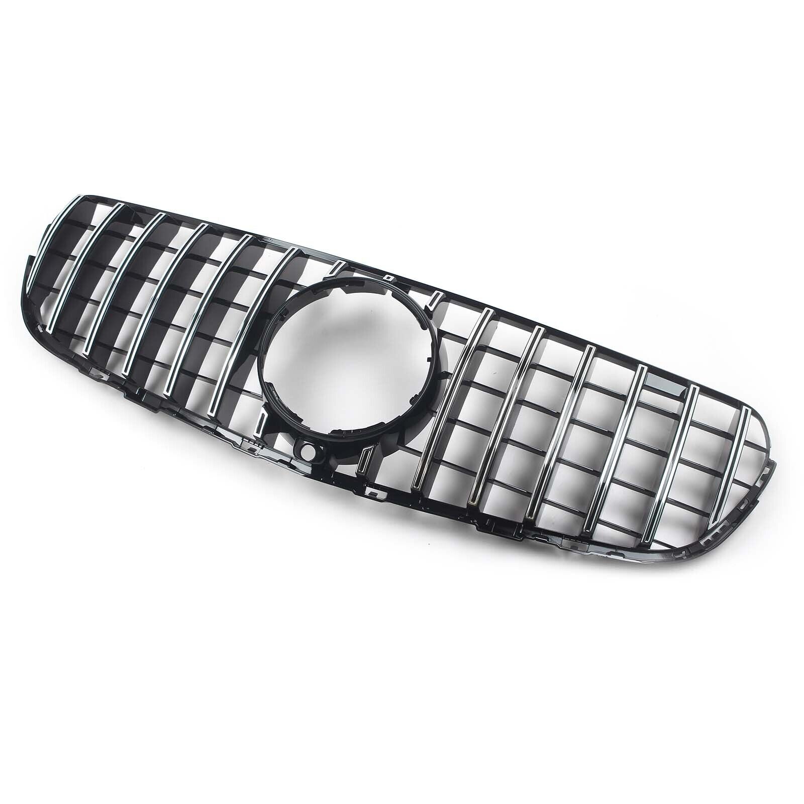 x MERCEDES GLC-CLASS W253 / C253 GRILL GT CHROME / BLACK 2015-2019 - Image 1