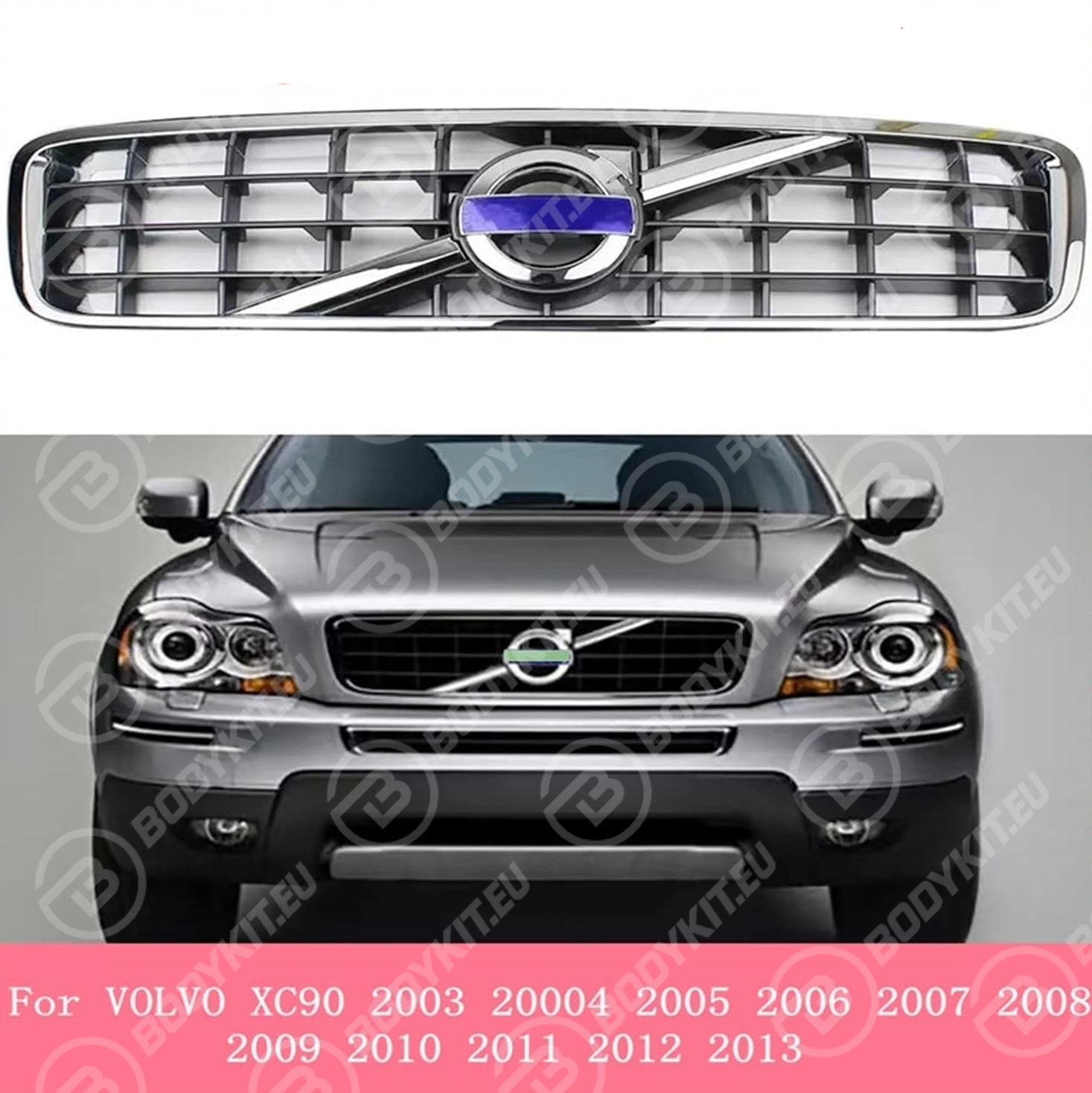 xc90 VOLVO XC90 RADIATOR GRILLE 2003-2013 - Image 1