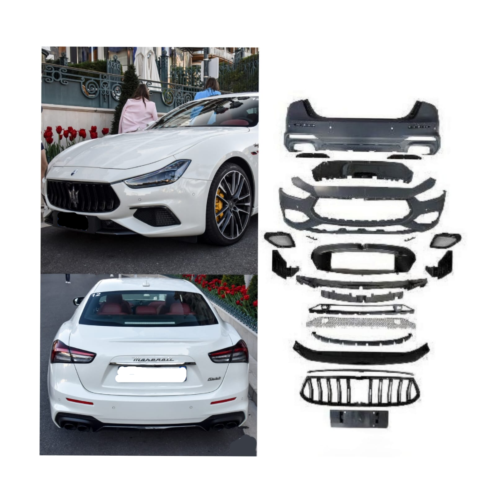 z MASERATI GHIBLI TROFEO BODYKIT 2013-2023 - Image 1